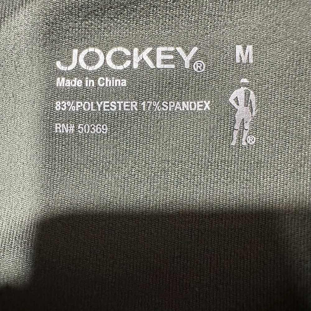 High-Waist Olive Green Leggings yoga pants Jockey brand - Picture 2 of 3